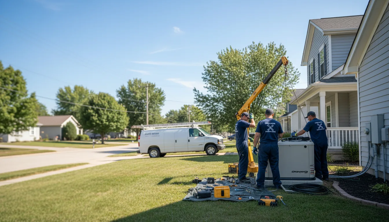 Generator Installation in Harsens Island, MI near me